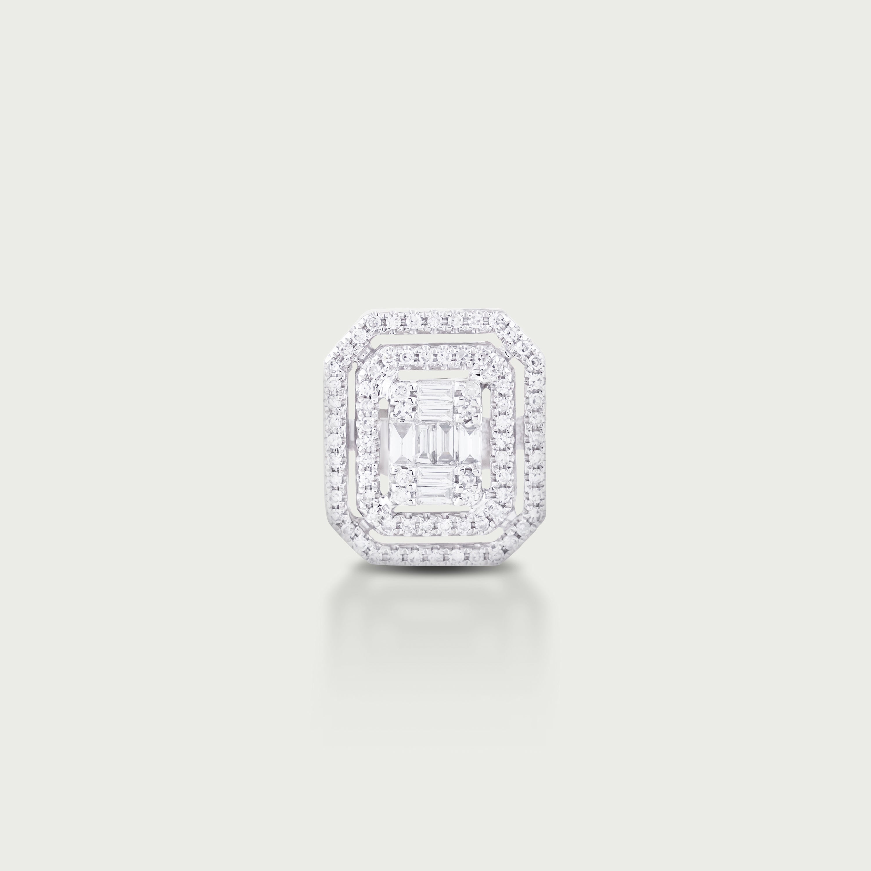 Whispered Vow Diamond Stud Earrings