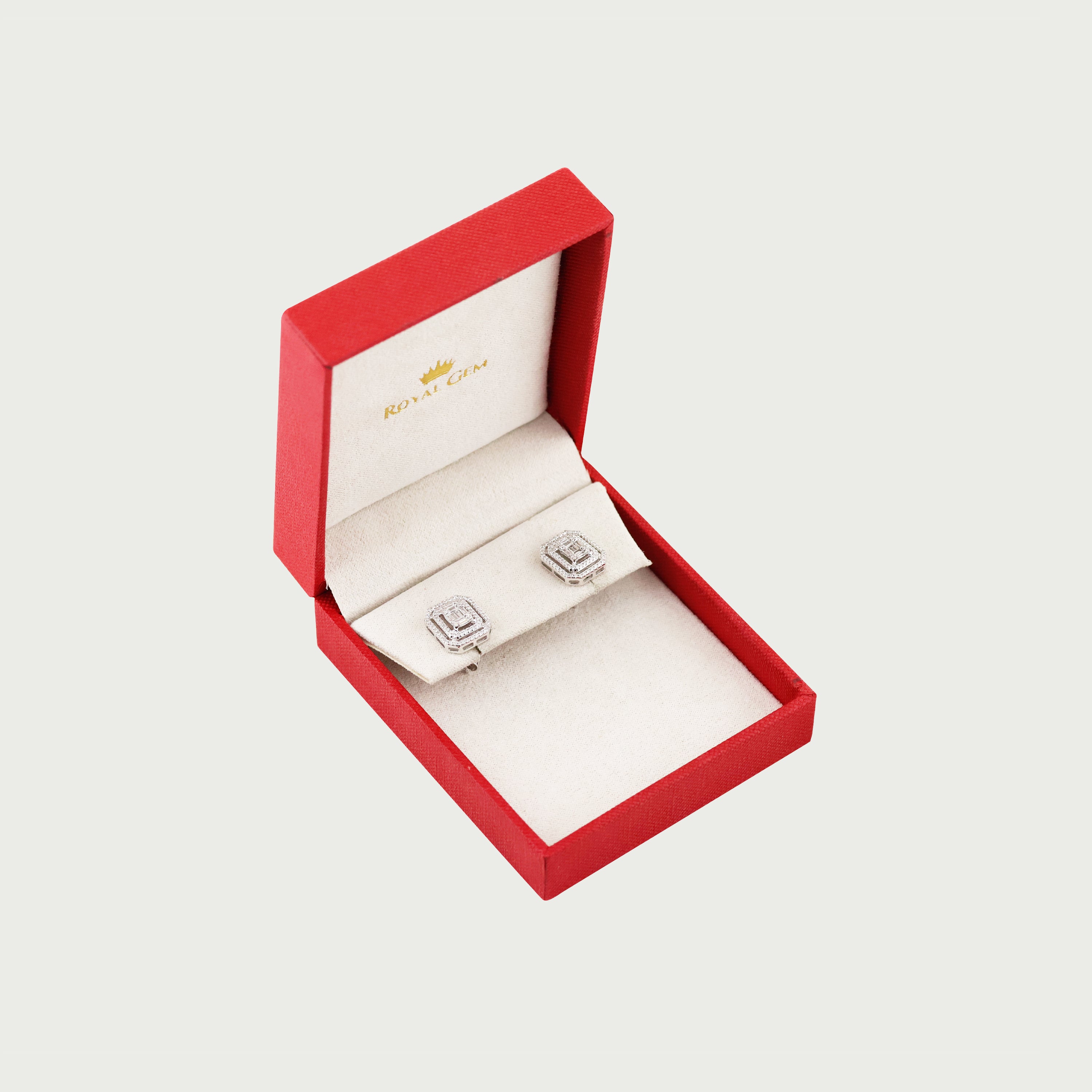 Whispered Vow Diamond Stud Earrings