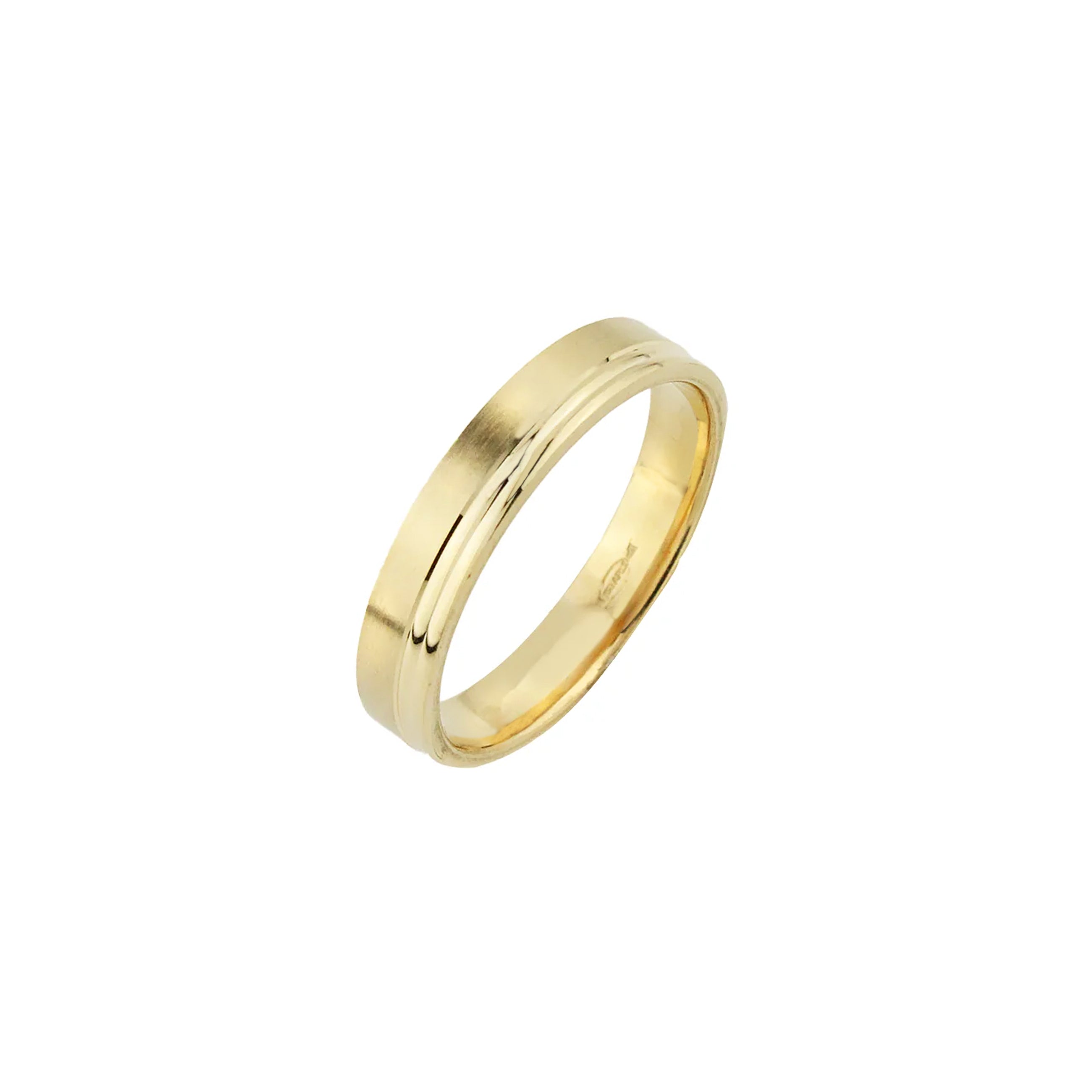 Zeus Gold Wedding Ring