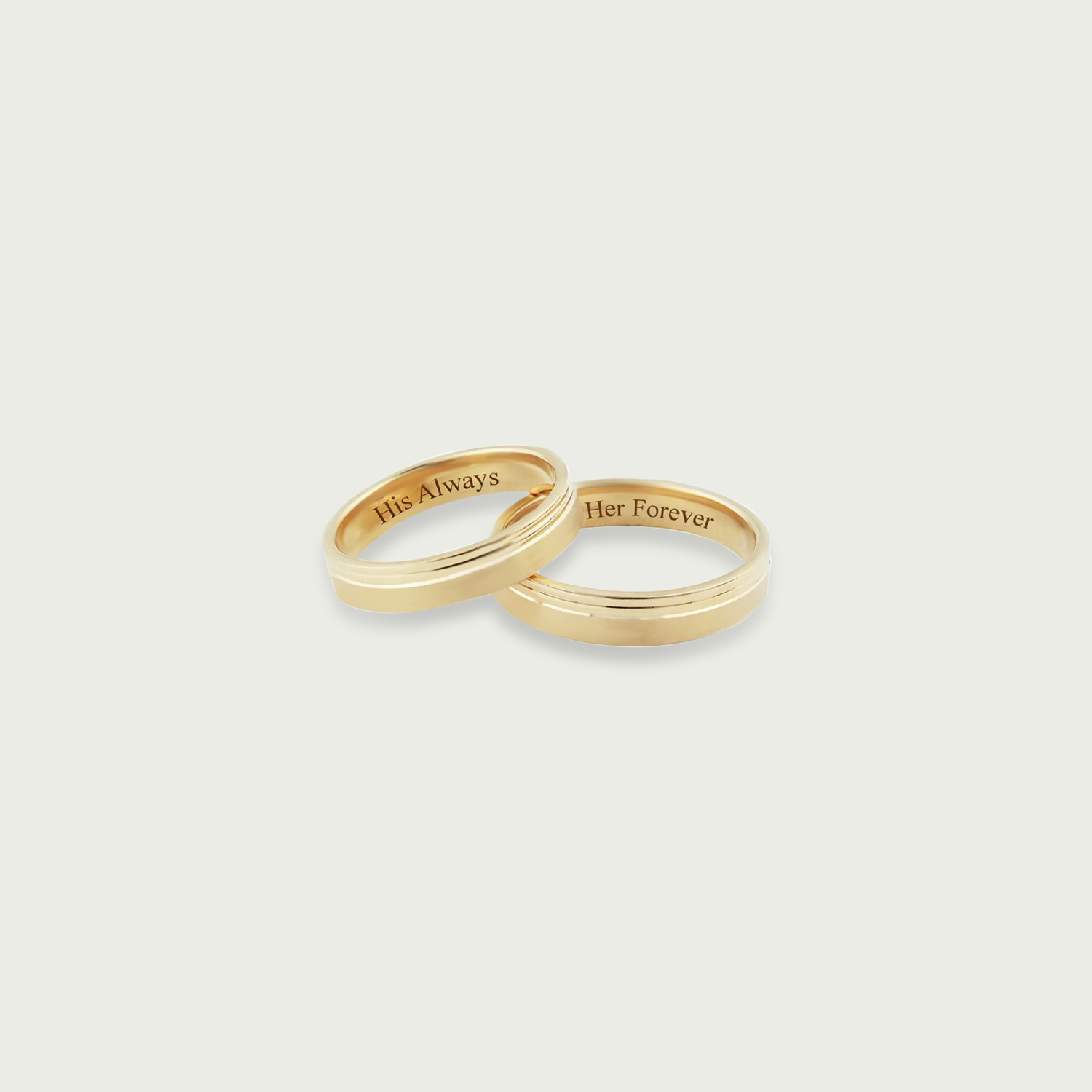 Zeus Gold Wedding Ring