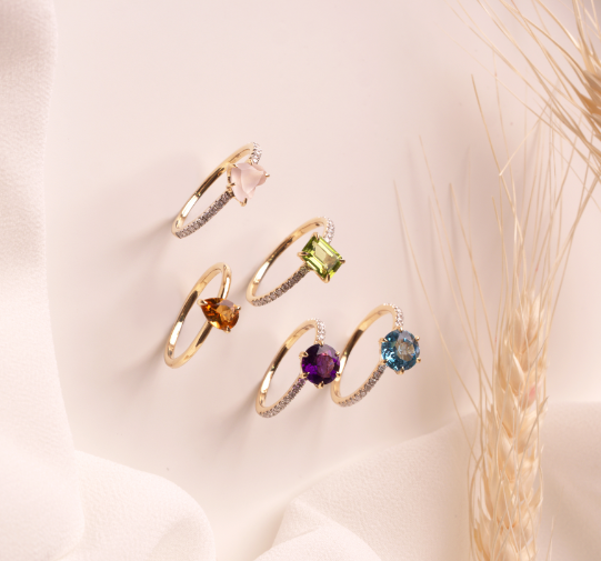 Good Life Peridot Solitaire Ring