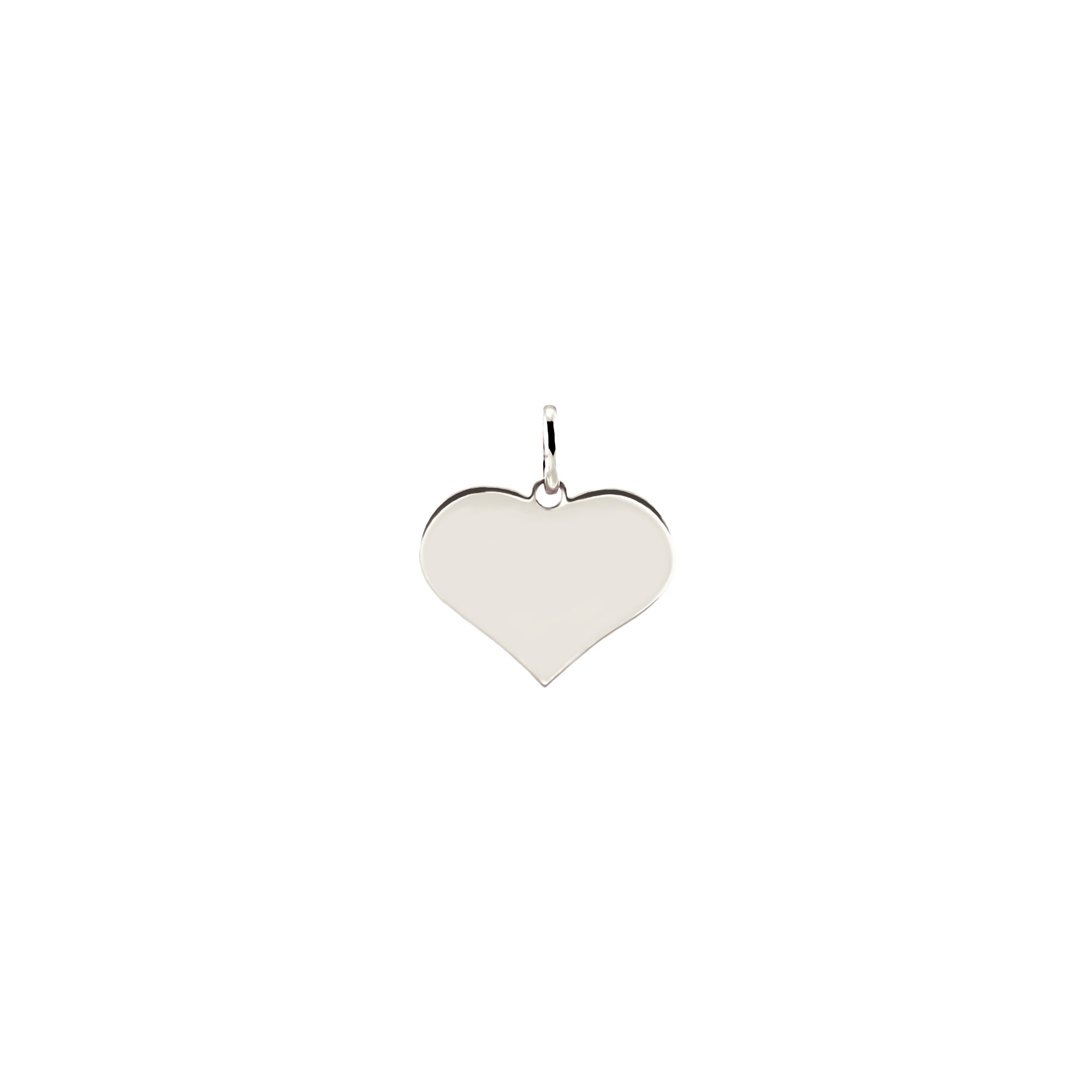 Astrid White Gold Heart Pendant