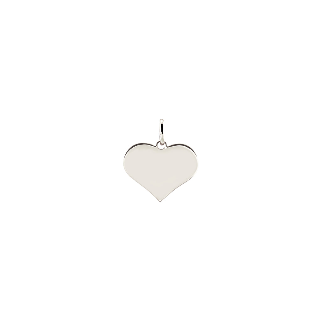 Astrid White Gold Heart Pendant