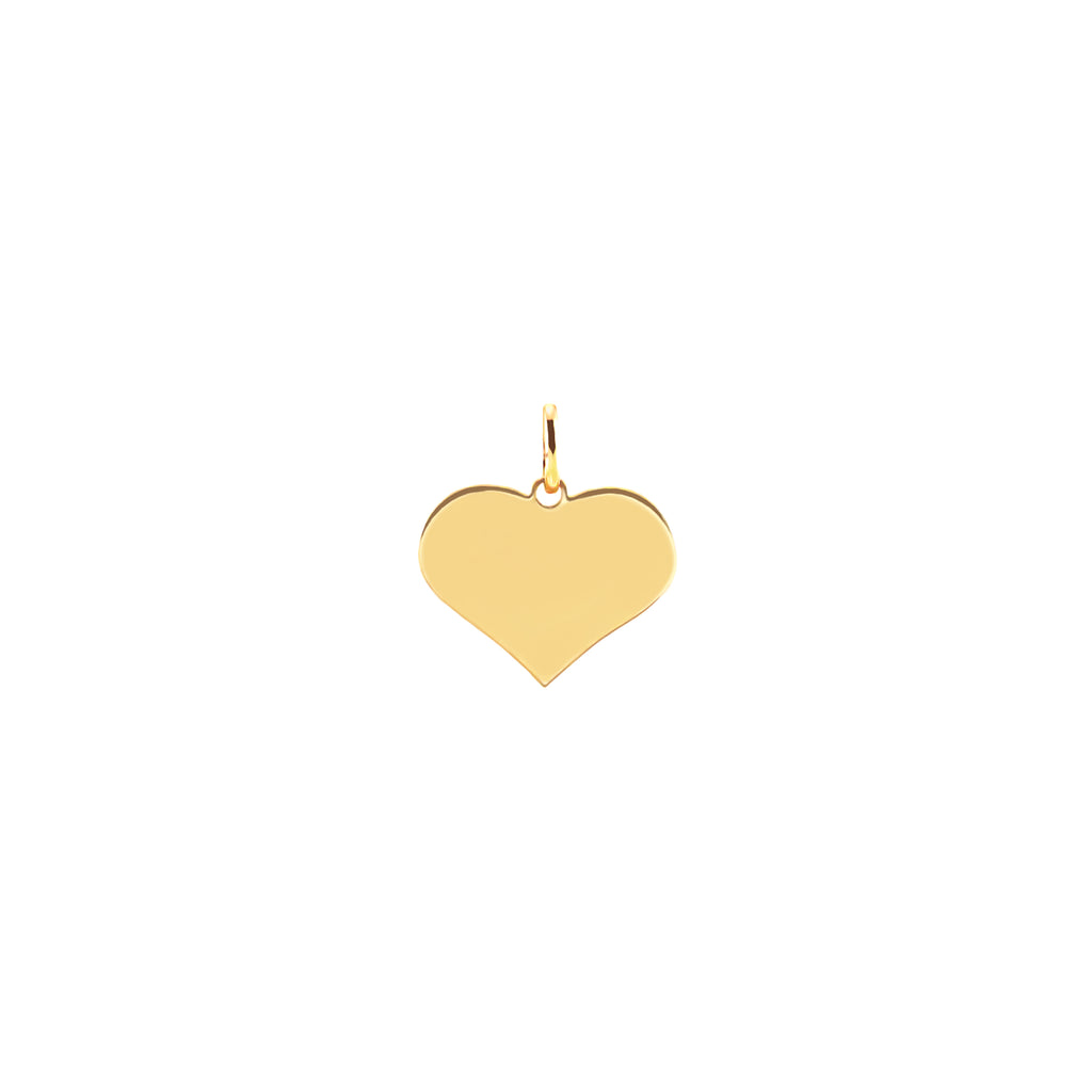 Astrid Yellow Gold Heart Pendant