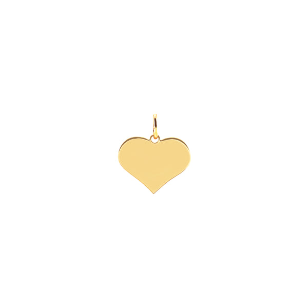 Astrid Yellow Gold Heart Pendant