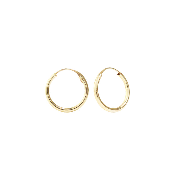 Bambino Gold Hoop Earrings