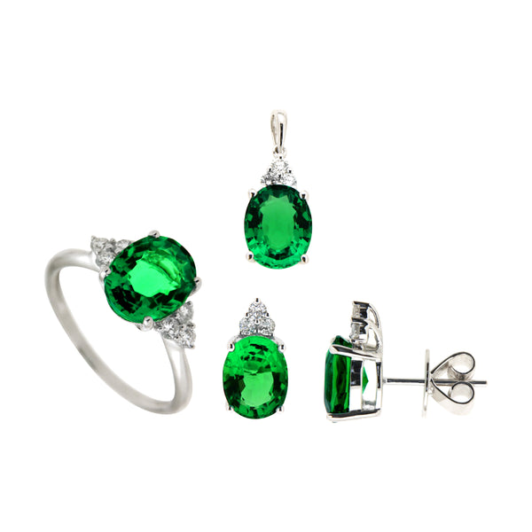 Splendor of Emeralds Set