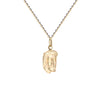 18K Saudi Gold Necklace with Holy Face Pendant