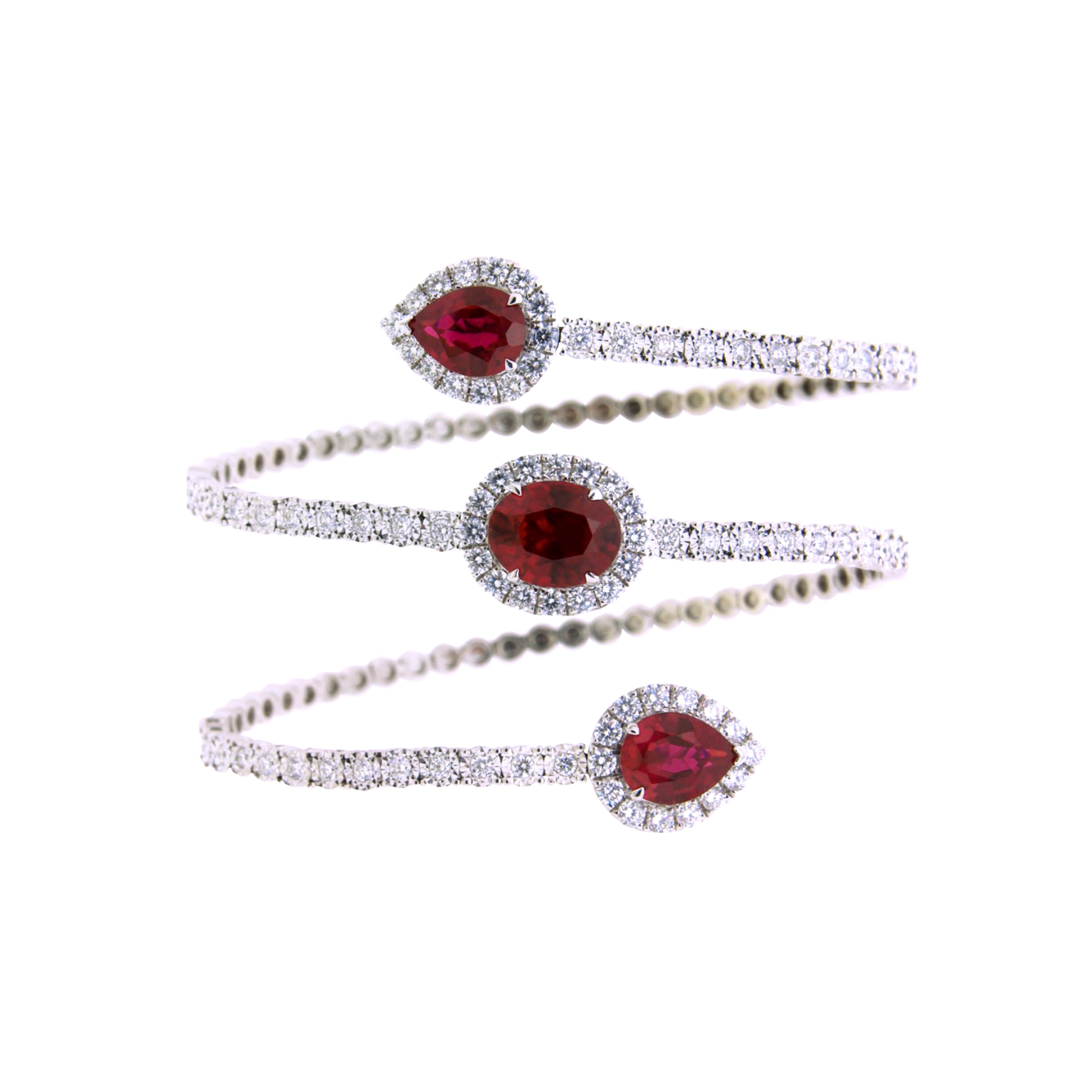 Resplendent Rubies Bangle