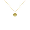 18K Saudi Gold Necklace with St. Benedict Pendant