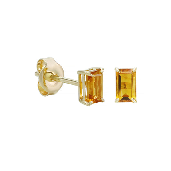 Can't Wait For It Citrine Stud Earrings