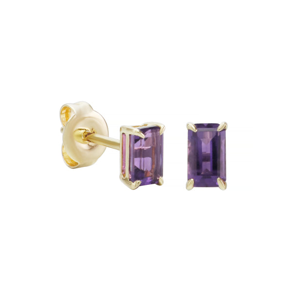 Can't Wait For It Amethyst Stud Earrings