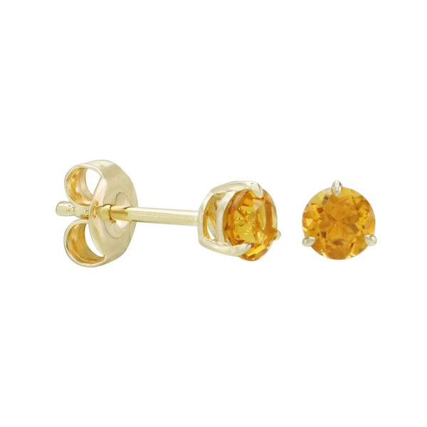 Just Wear 'Em Citrine Stud Earrings