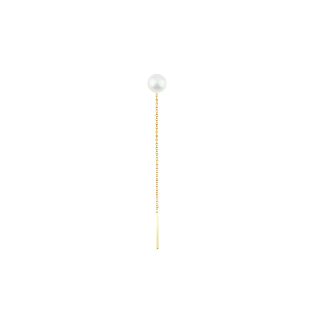 Pearl Symphony Threader  Stringer Earrings