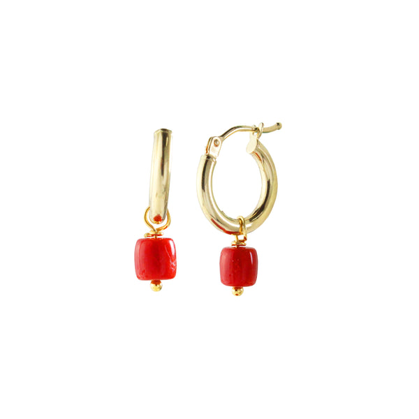 Lucky Find Hoop Earrings