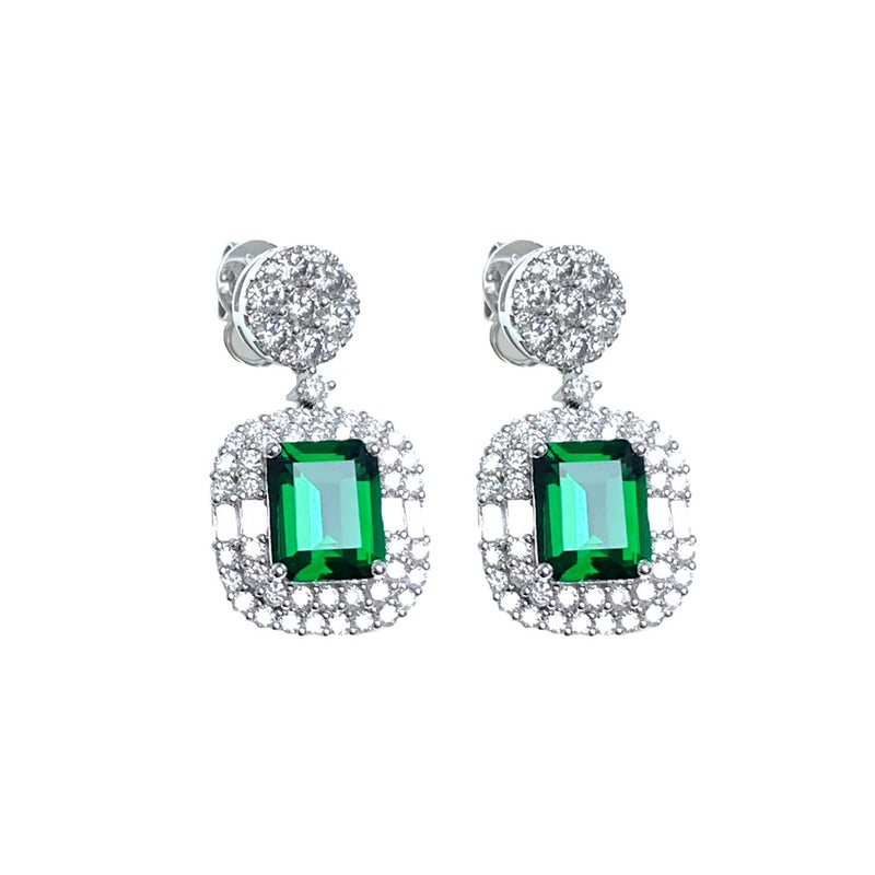 Celestial Emeralds Earrings