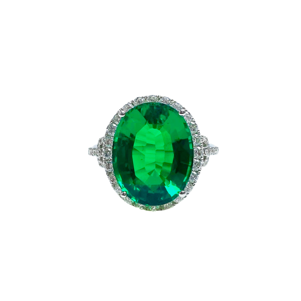 Splendor of Emeralds Ring