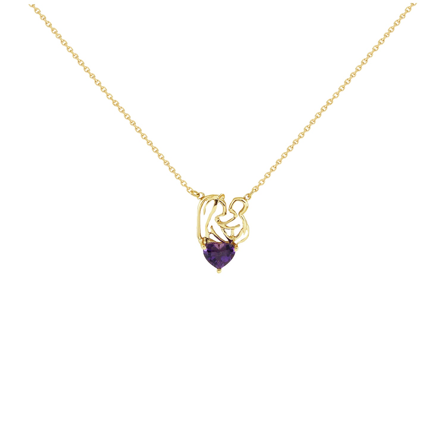Amethyst Bond Necklace