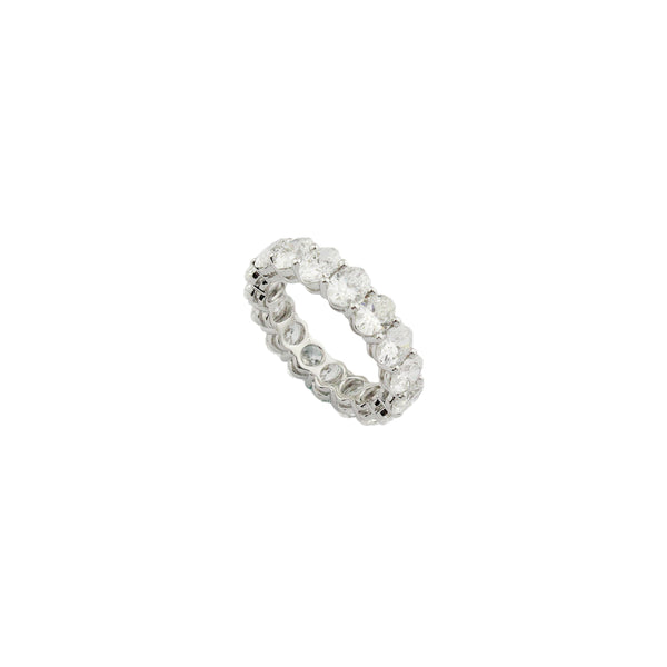 Oval Diamond Full Eternity Ring