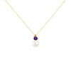 All Dolled Up Amethyst Necklace