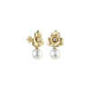 Ivory Pearl Set of Earrings & Pendant