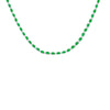 Fly Away With Me Emerald Tennis Necklace