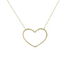 Happy Heart Gold Necklace