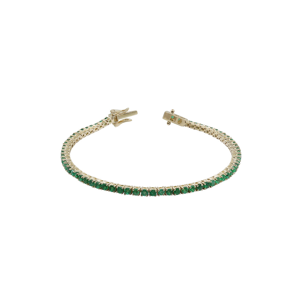 This is Major, Major Emerald Bracelet